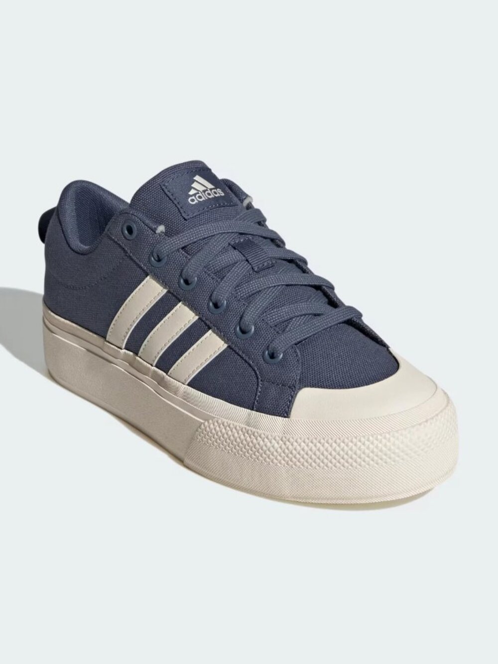 Adidas Womens Preloved Ink White Bravada 2.0 Platform Sneakers Size 9 ID1084